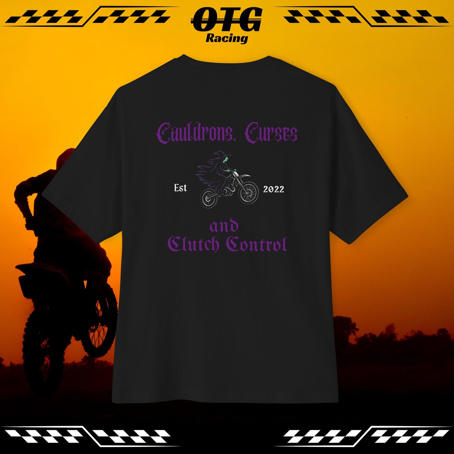 Unisex Oversized Tee - 'OTG' Bewitched Riders
