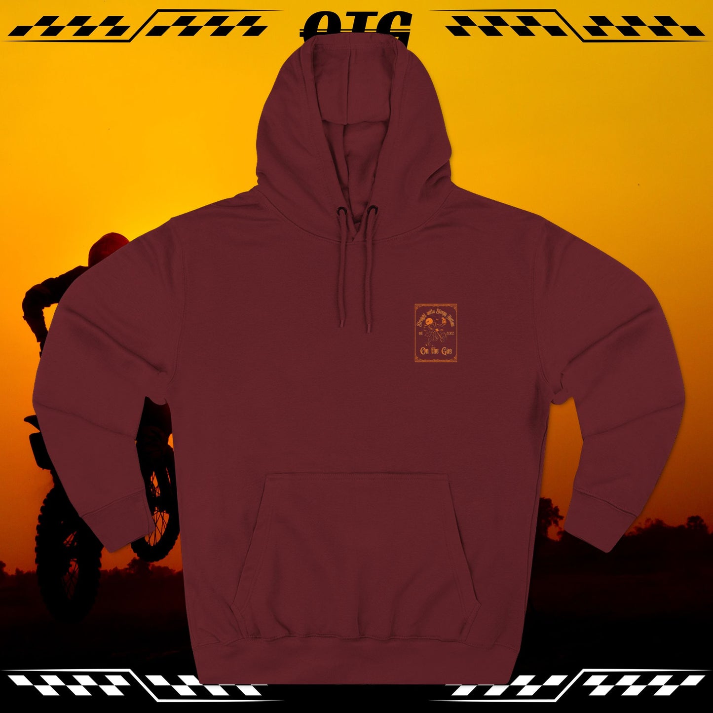 Fleece Hoodie - 'OTG' The Headless Speed Demon
