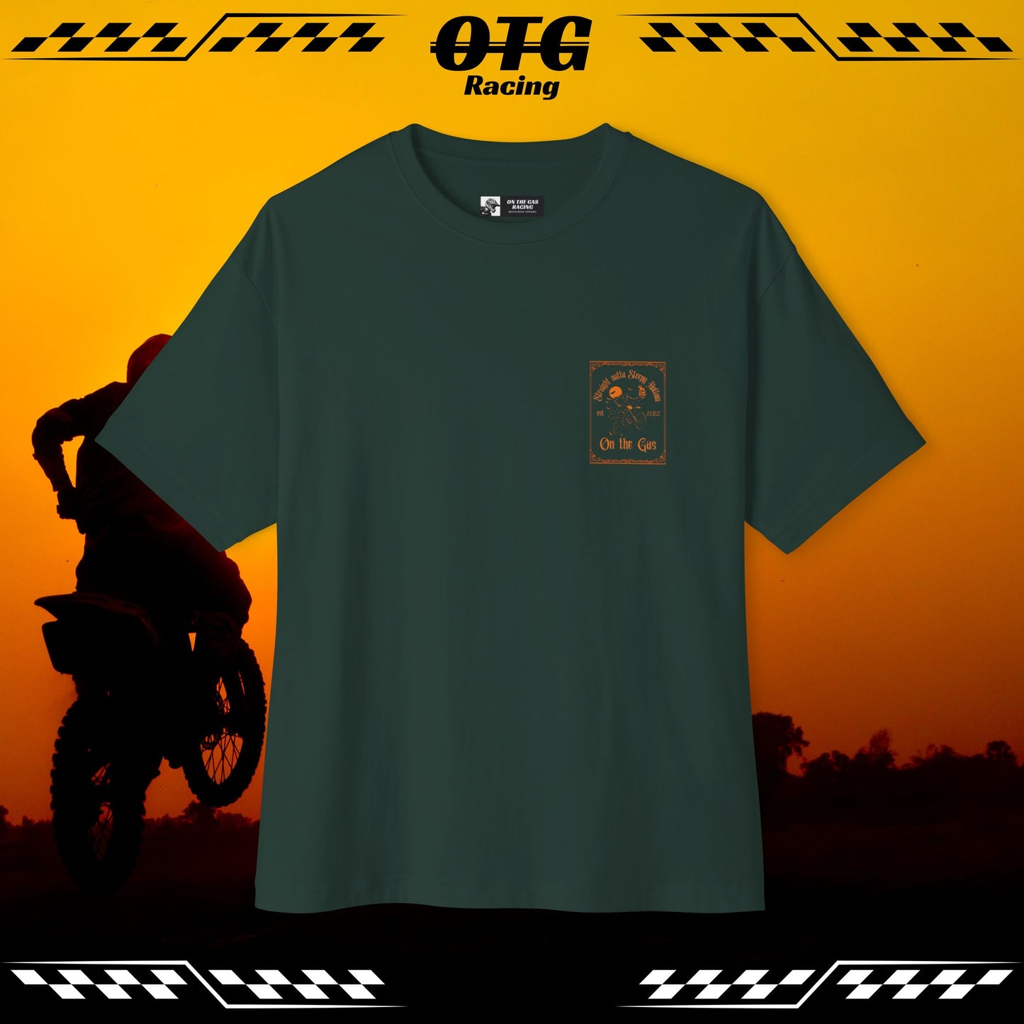 Unisex Oversized Tee - 'OTG' The Headless Speed Demon