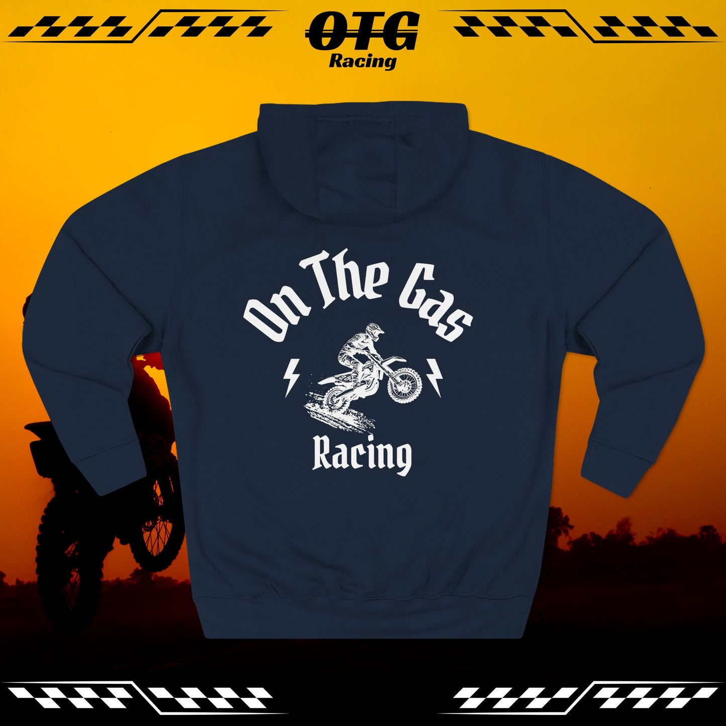 Fleece Hoodie - 'On the Gas' Thunderbolts
