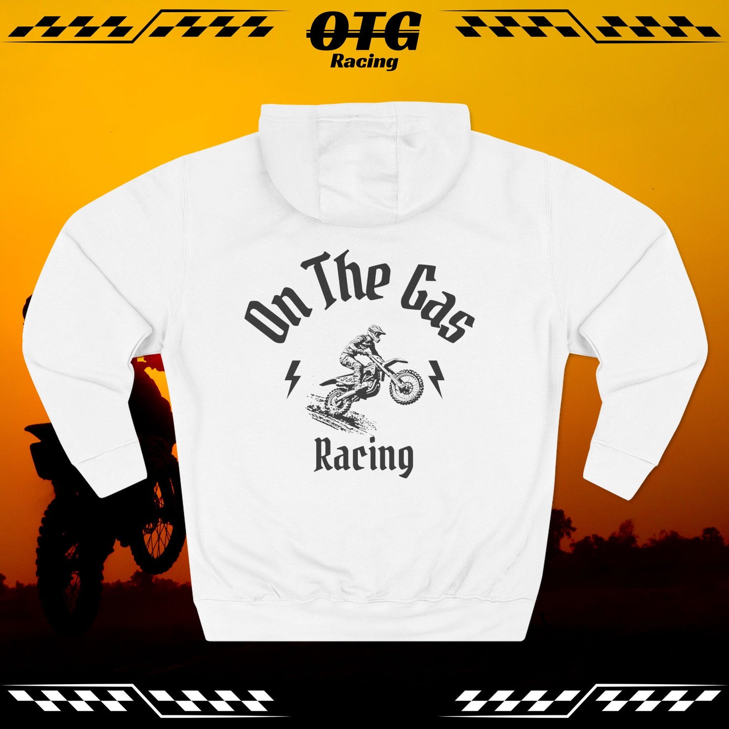 Fleece Hoodie - 'On the Gas' Thunderbolts