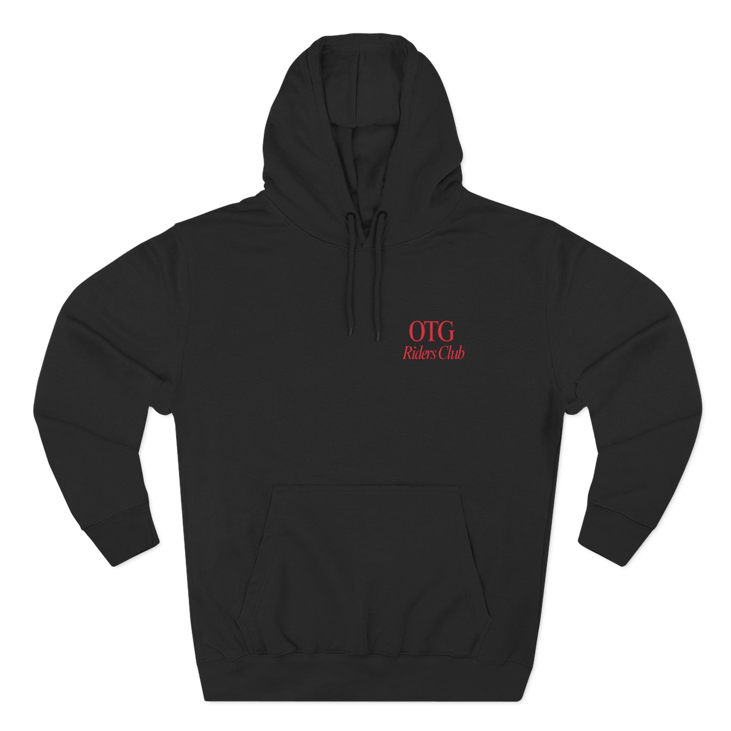 Fleece Hoodie - 'On the Gas' Riders Club Lux