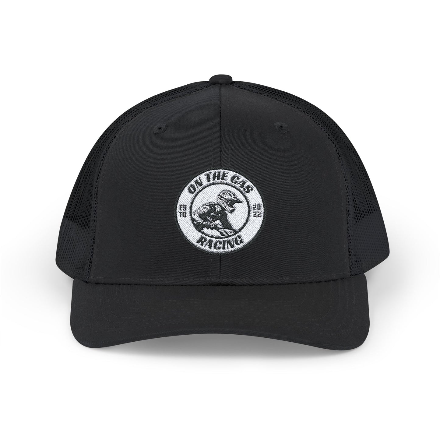 Trucker Cap - 'On the Gas Racing' Embroidered