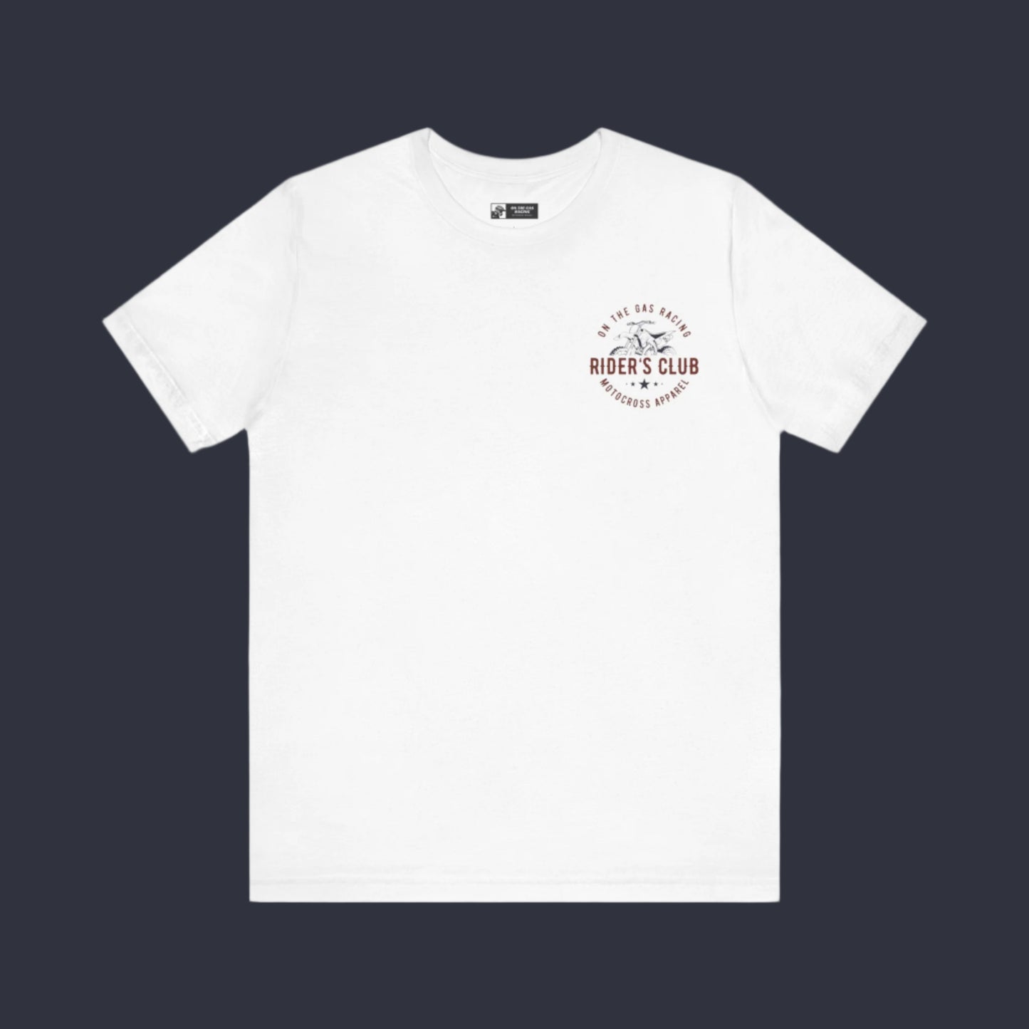 Camiseta unisex del club de pilotos 'On the Gas Racing'