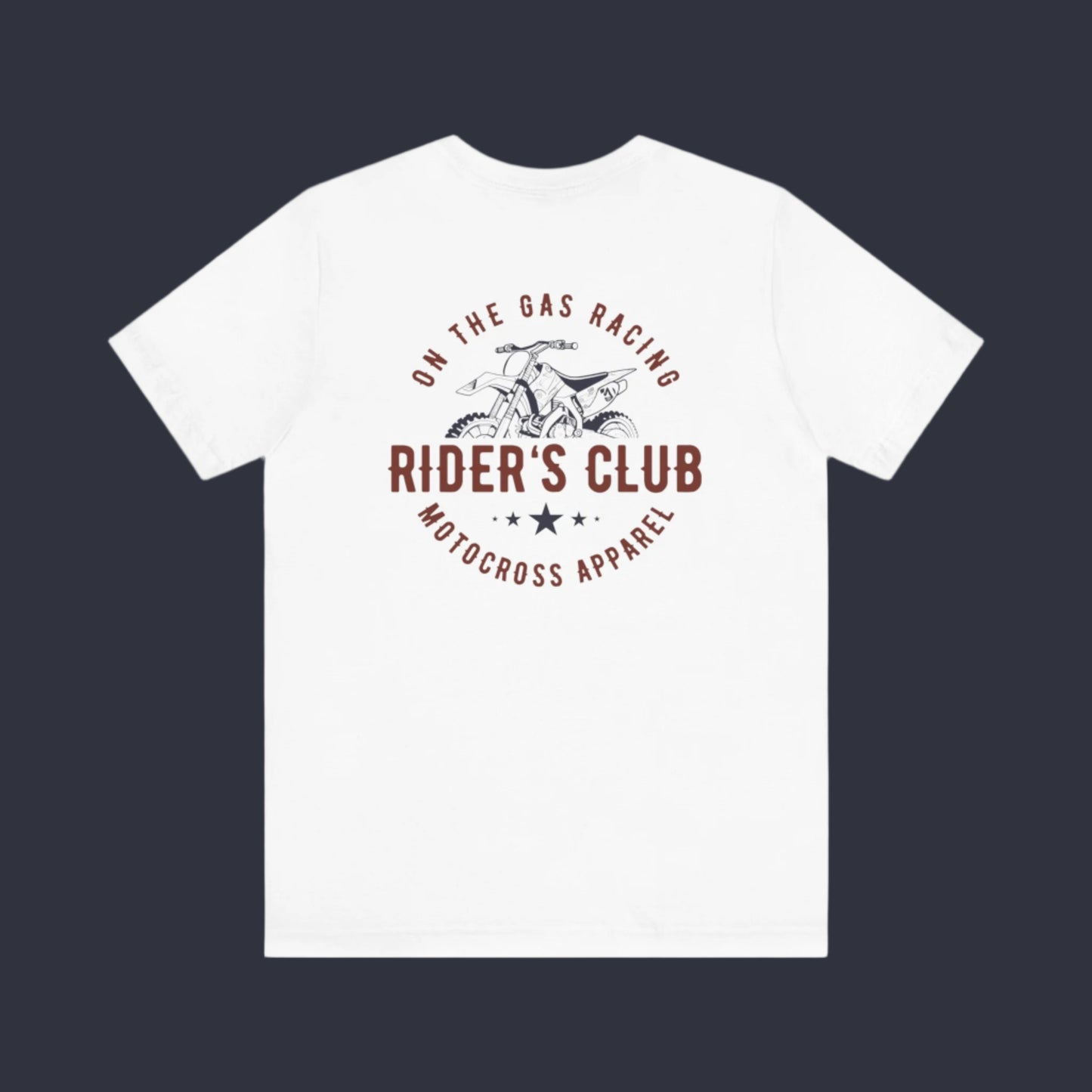 Camiseta unisex del club de pilotos 'On the Gas Racing'