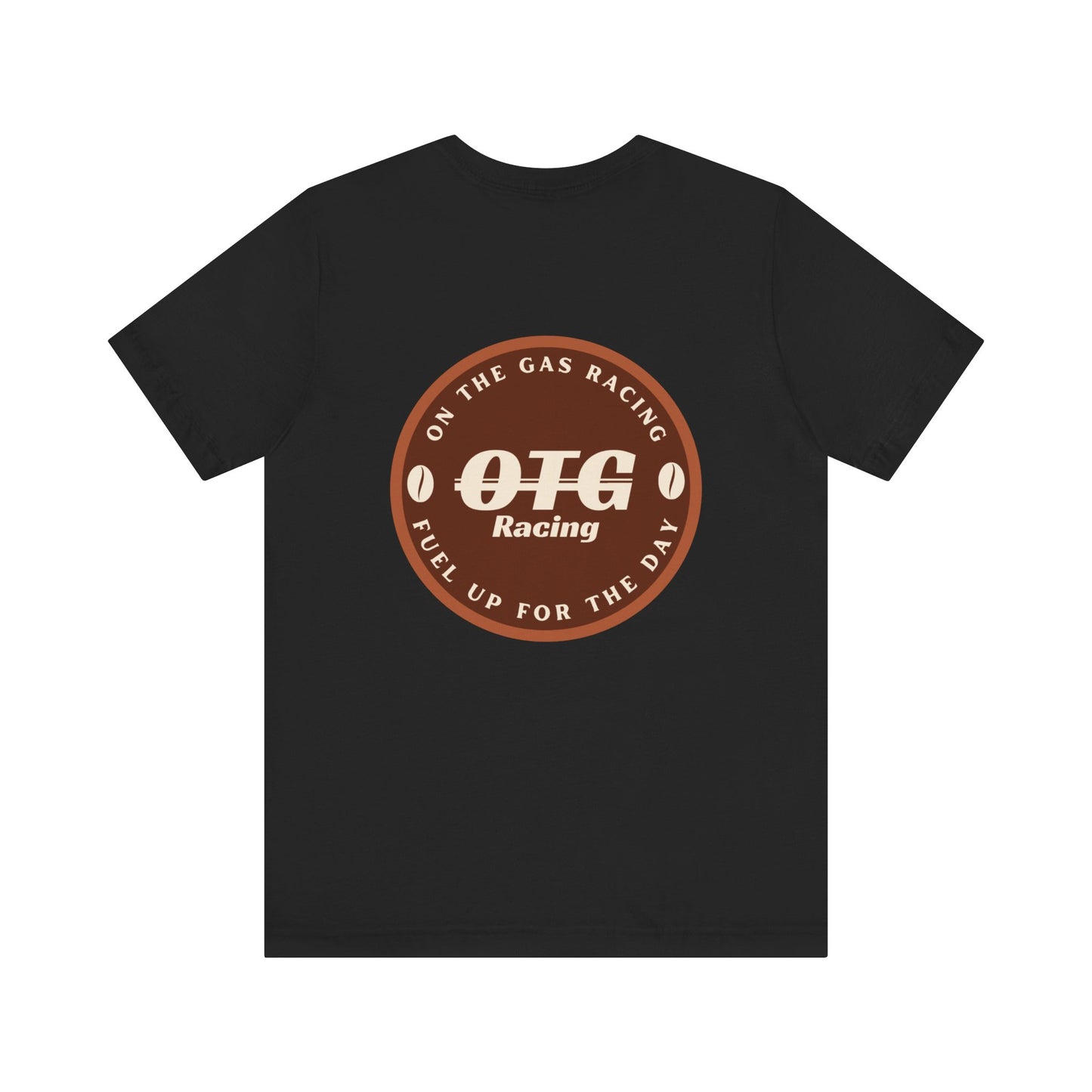Unisex Tee - 'On the Gas Racing' Roastery Print