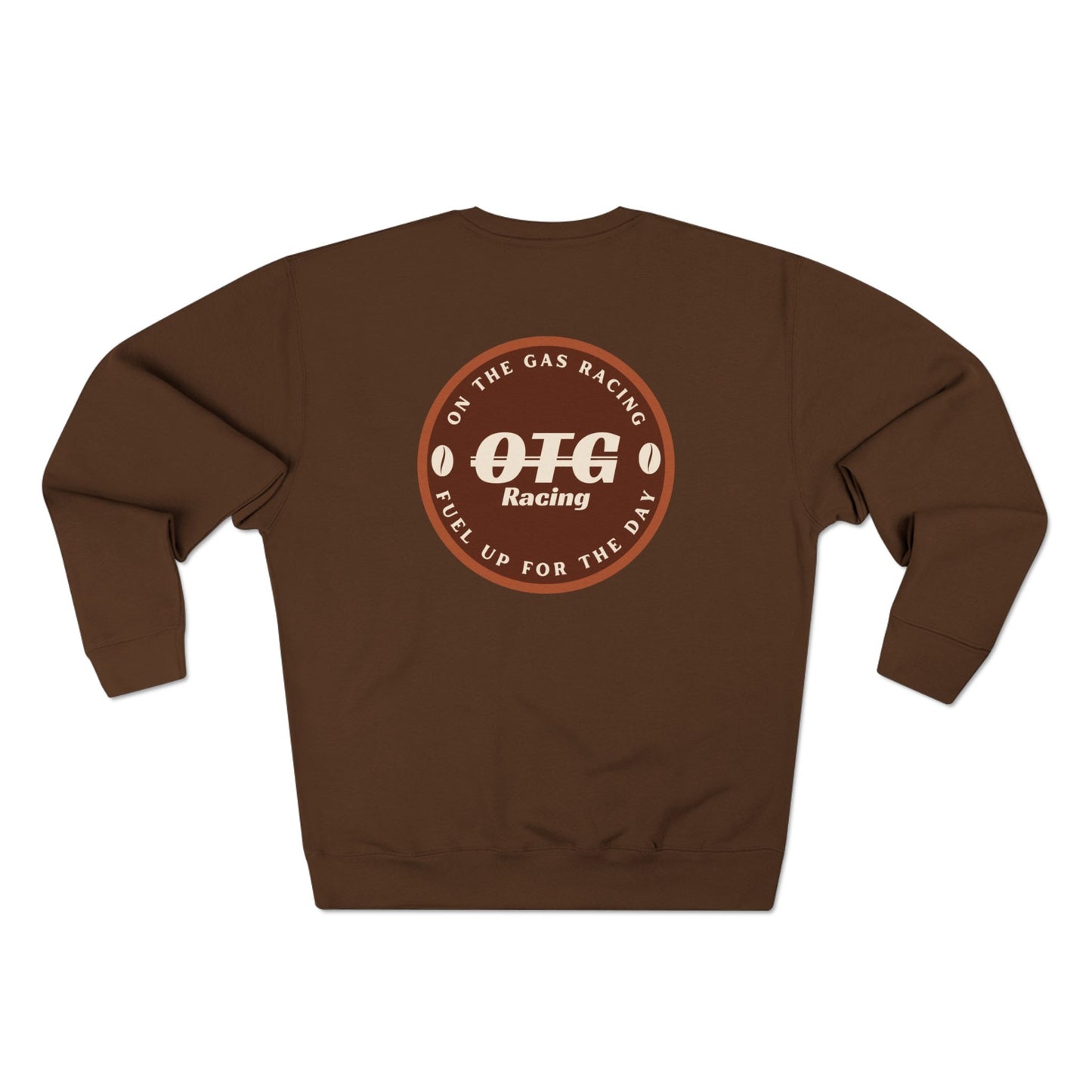 Unisex Crewneck Sweatshirt - 'On the Gas' Roastery Print