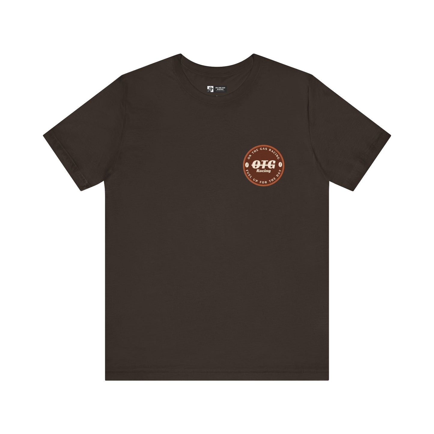 Unisex Tee - 'On the Gas Racing' Roastery Print