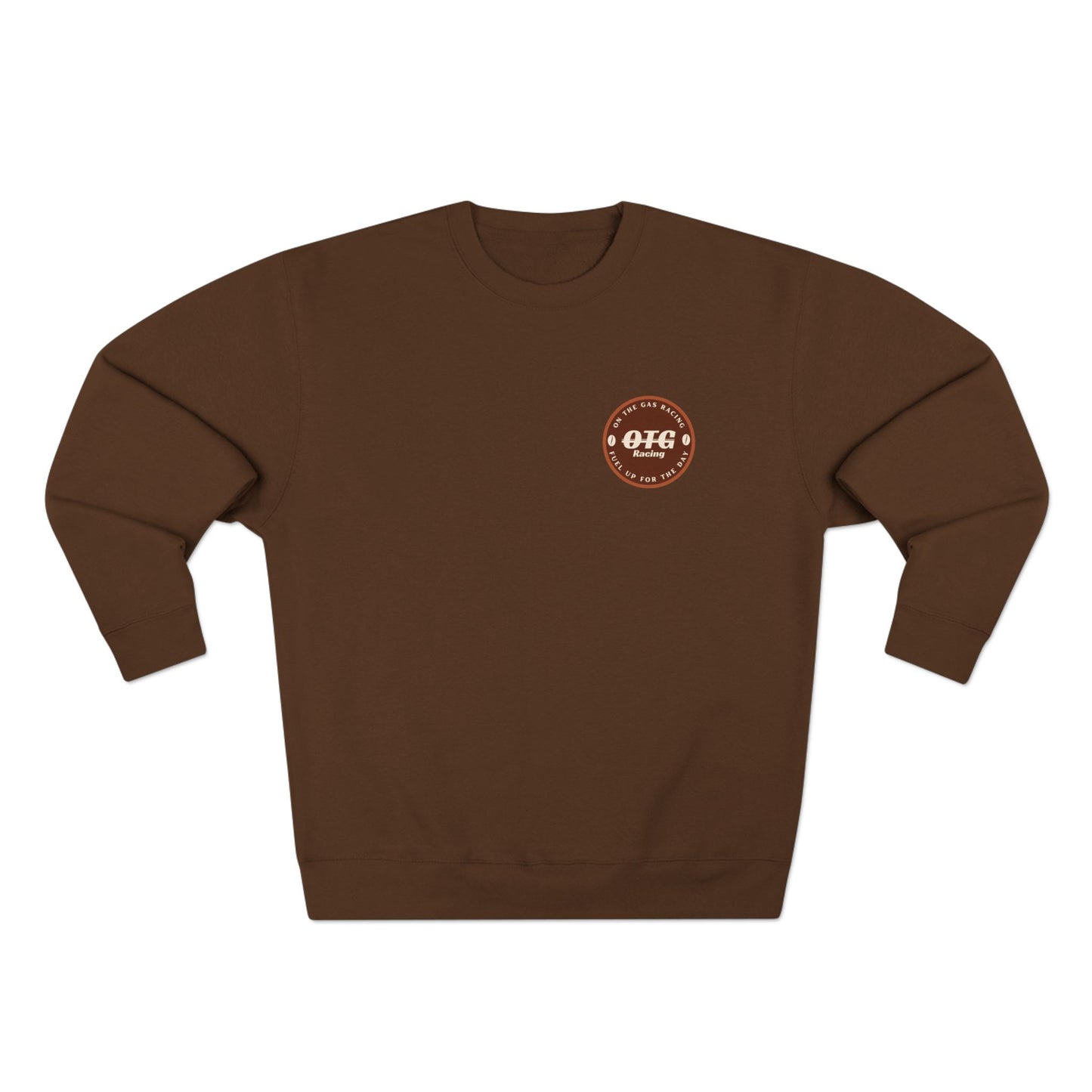 Unisex Crewneck Sweatshirt - 'On the Gas' Roastery Print