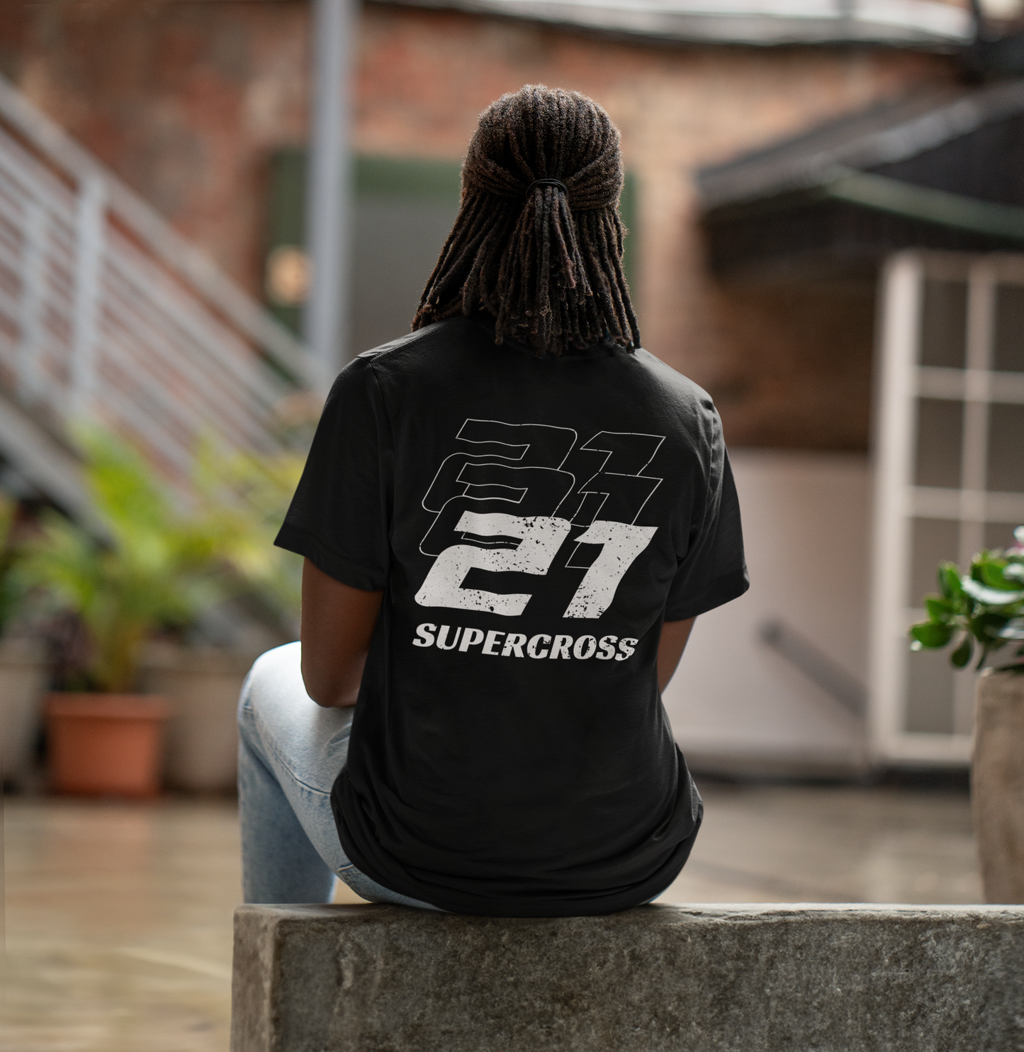 Unisex Oversized Tee - 'OTG' Supercross 21