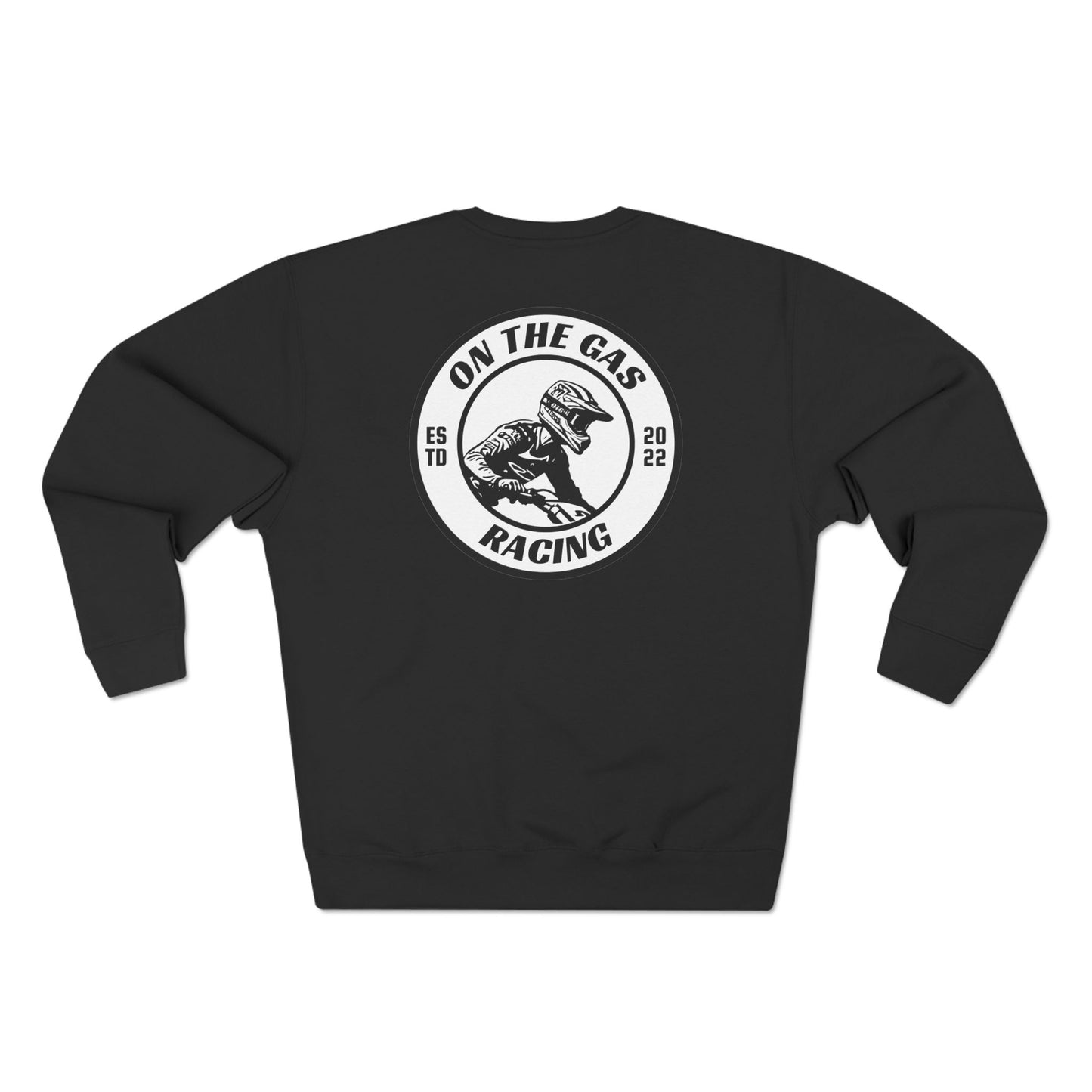 Unisex Crewneck Sweatshirt - 'On The Gas Racing' Vintage California