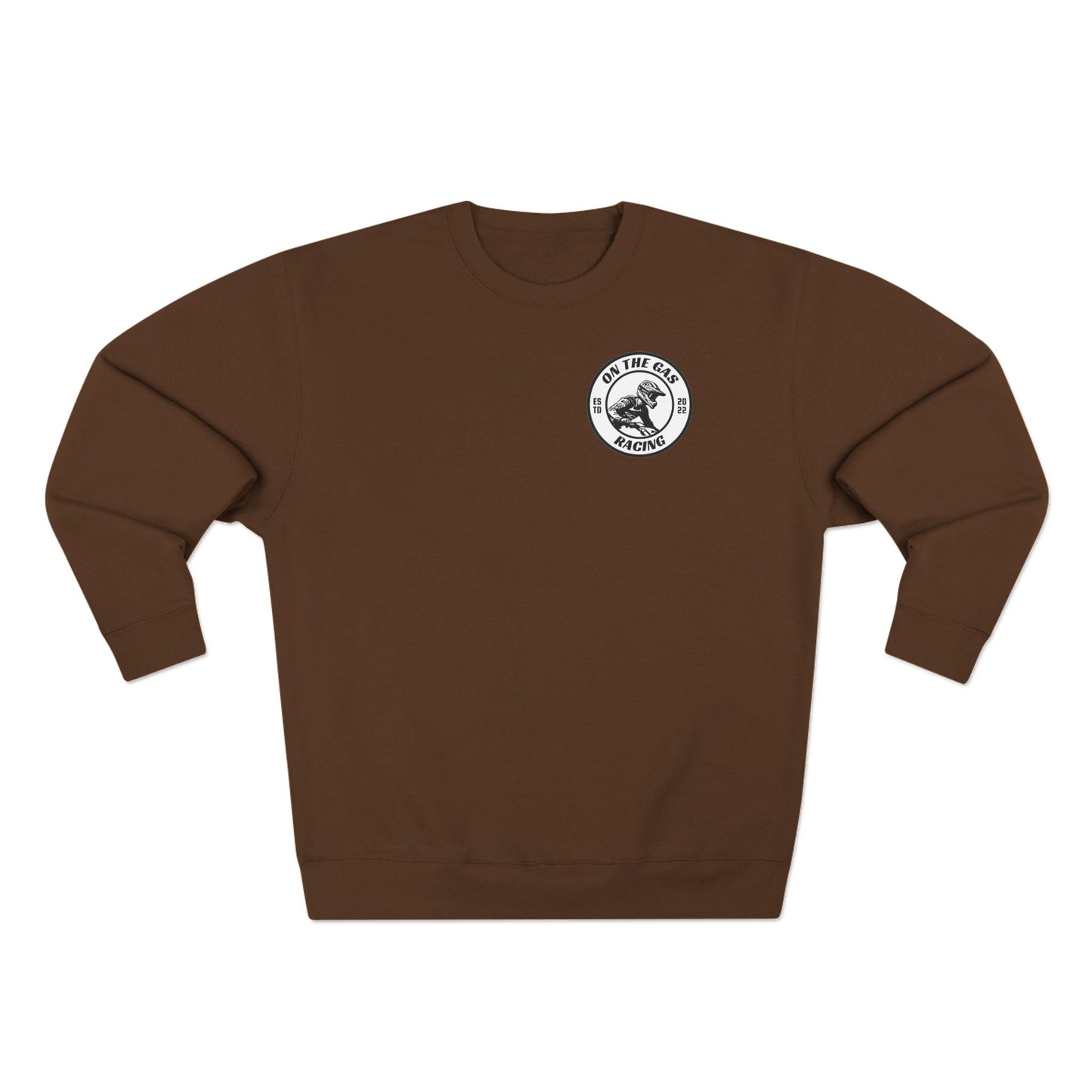 Unisex Crewneck Sweatshirt - 'On The Gas Racing' Vintage California