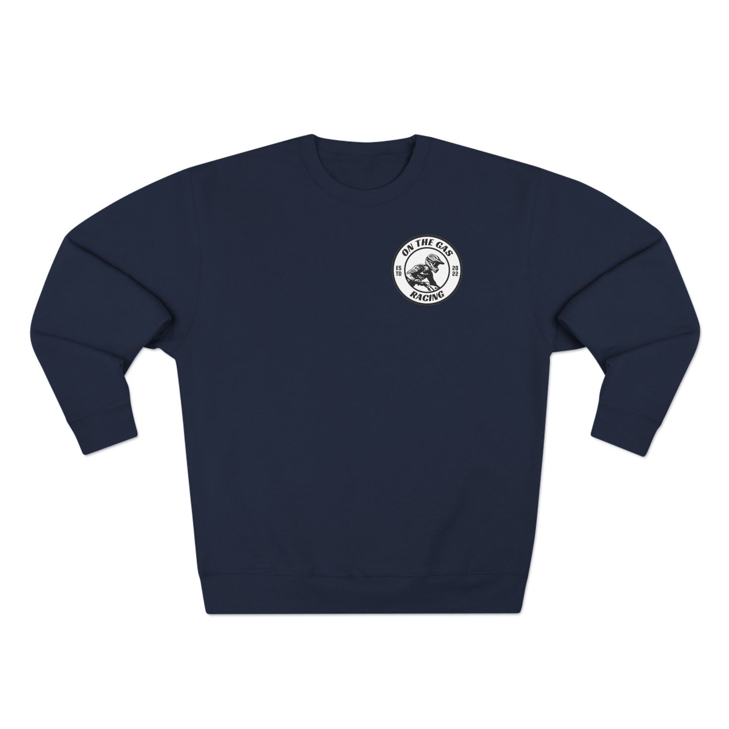Unisex Crewneck Sweatshirt - 'On The Gas Racing' Vintage California