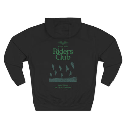 Fleece Hoodie - 'On the Gas' Motocross Riders Club Graphic