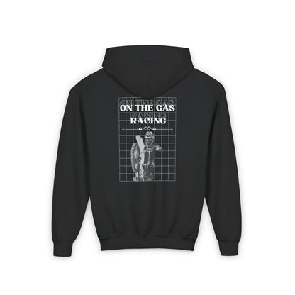 Sudadera con capucha para niños: ropa urbana 'On The Gas Racing'