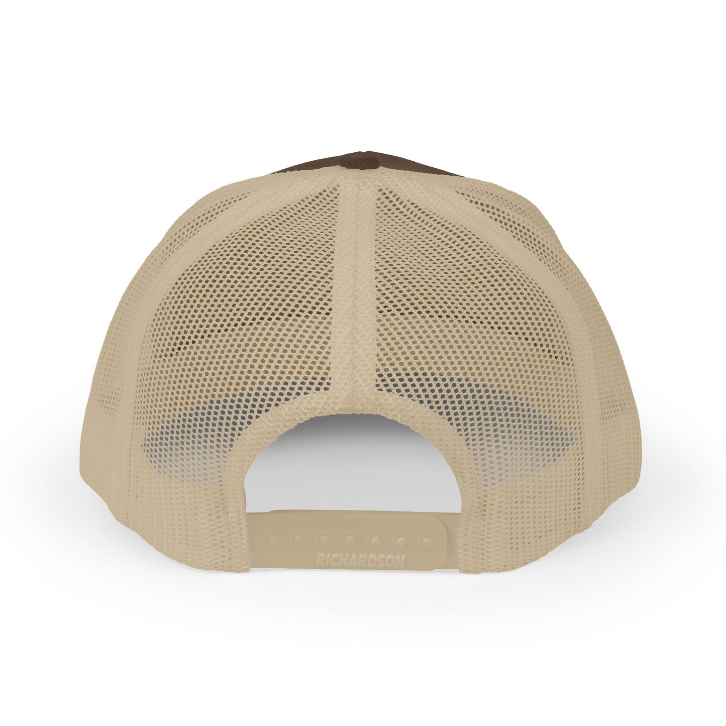 Gorra de camionero bordada con el mensaje 'On the Gas Racing'