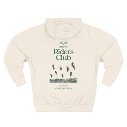 Fleece Hoodie - 'On the Gas' Motocross Riders Club Graphic