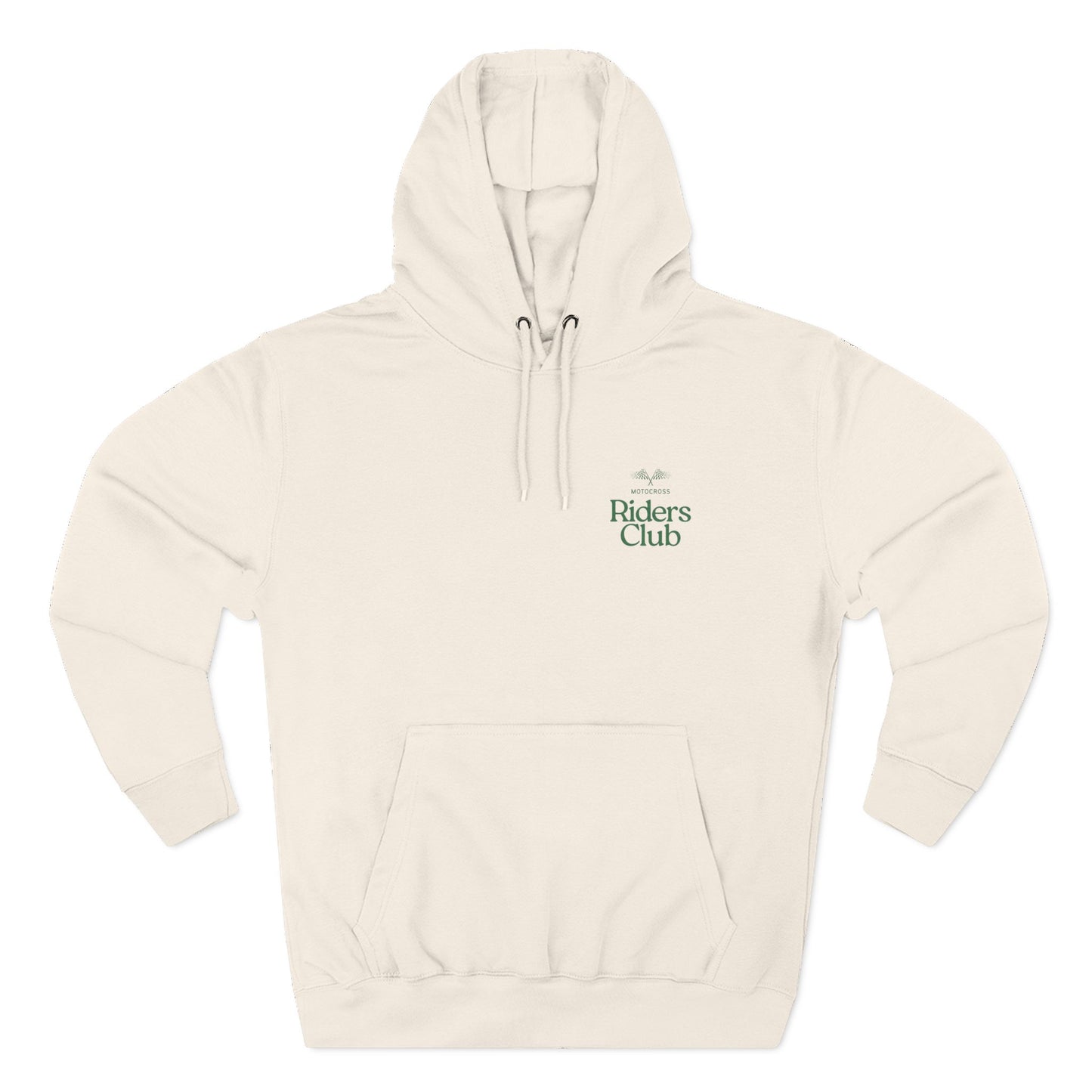 Fleece Hoodie - 'On the Gas' Motocross Riders Club Graphic