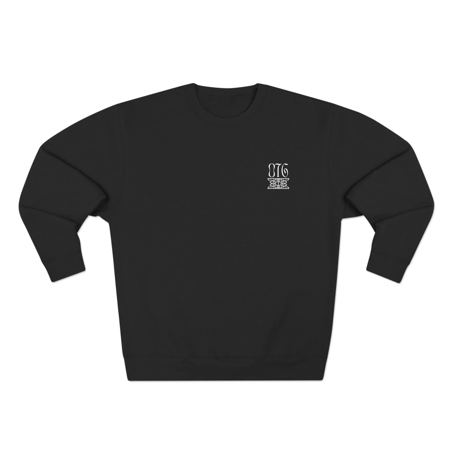 Sudadera unisex con cuello redondo: 'On The Gas Racing' Cuando la puerta baja