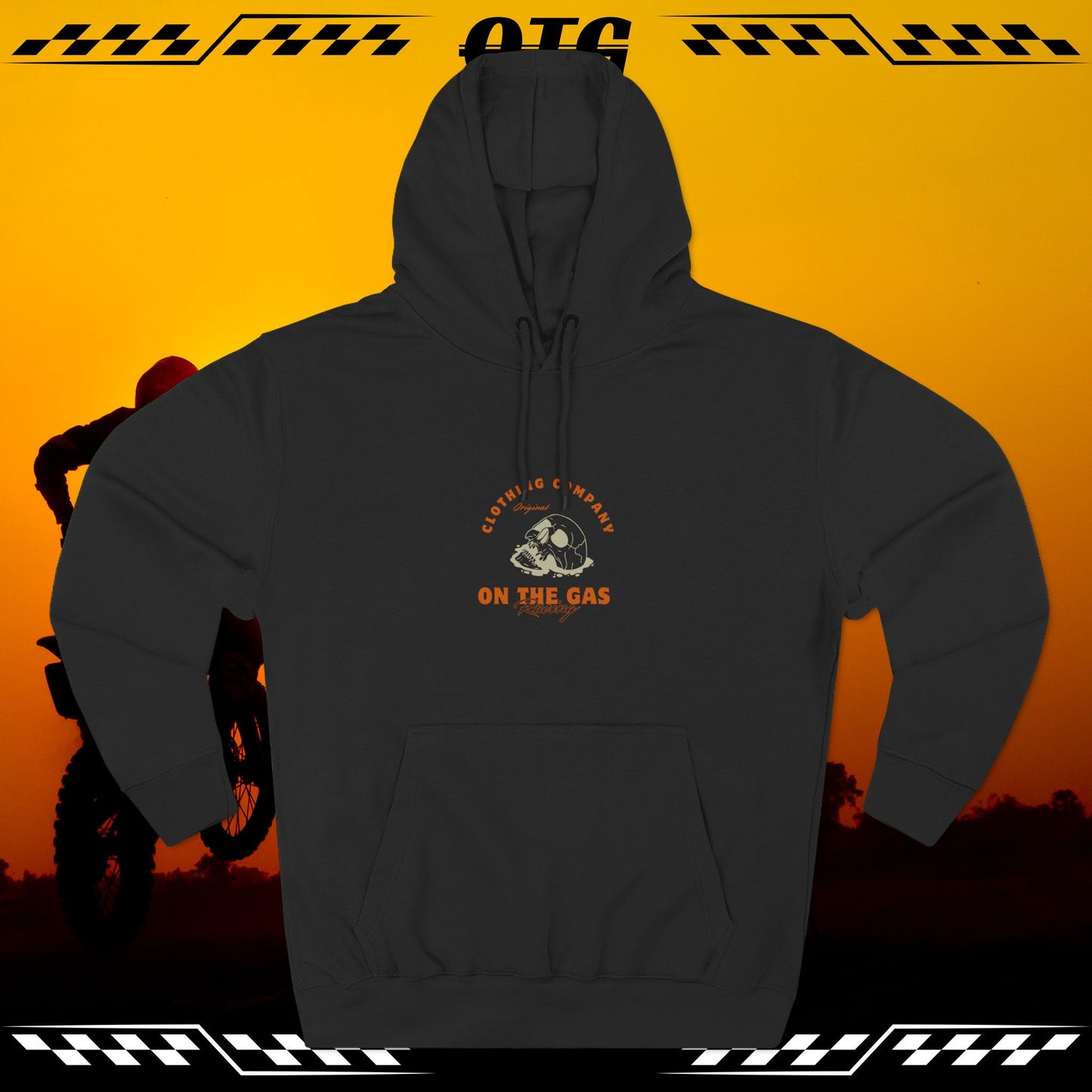 Fleece Hoodie - 'OTG' Ride 'Til You Die