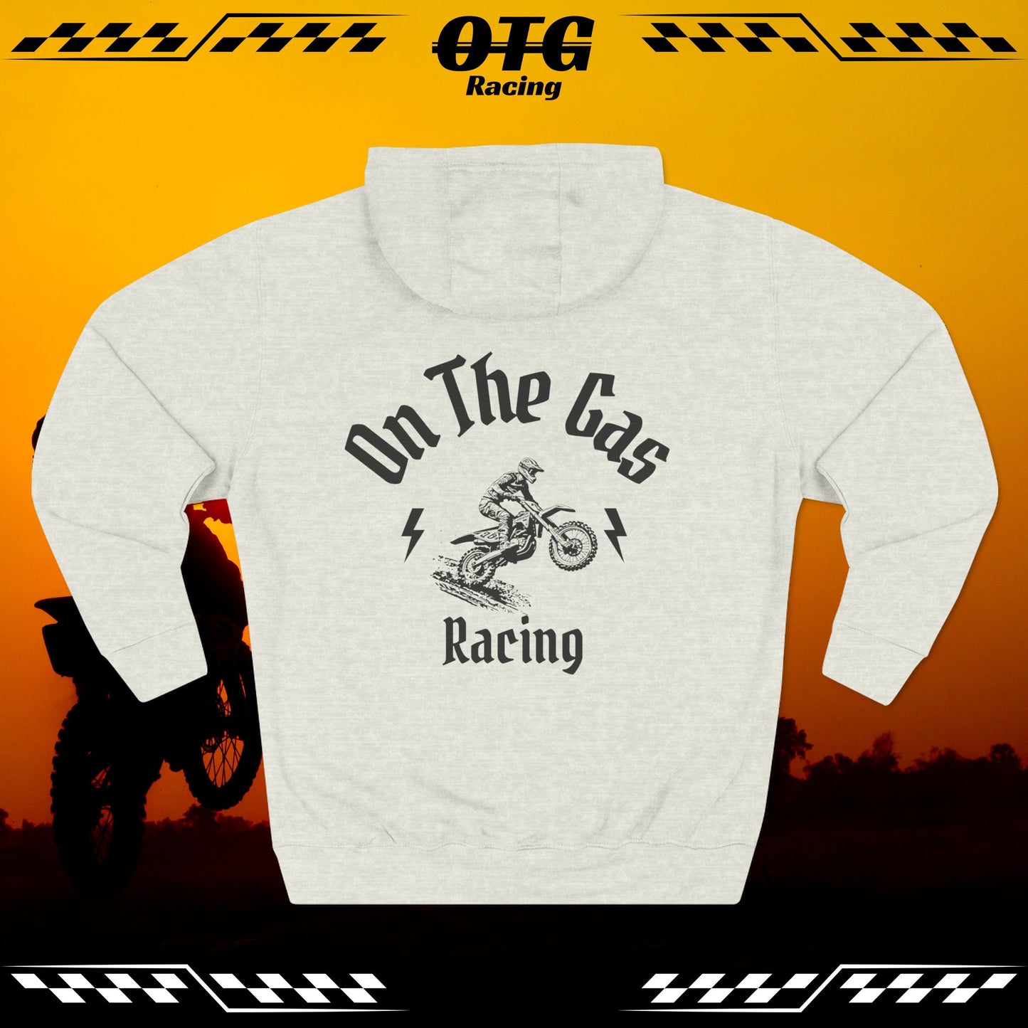 Fleece Hoodie - 'On the Gas' Thunderbolts