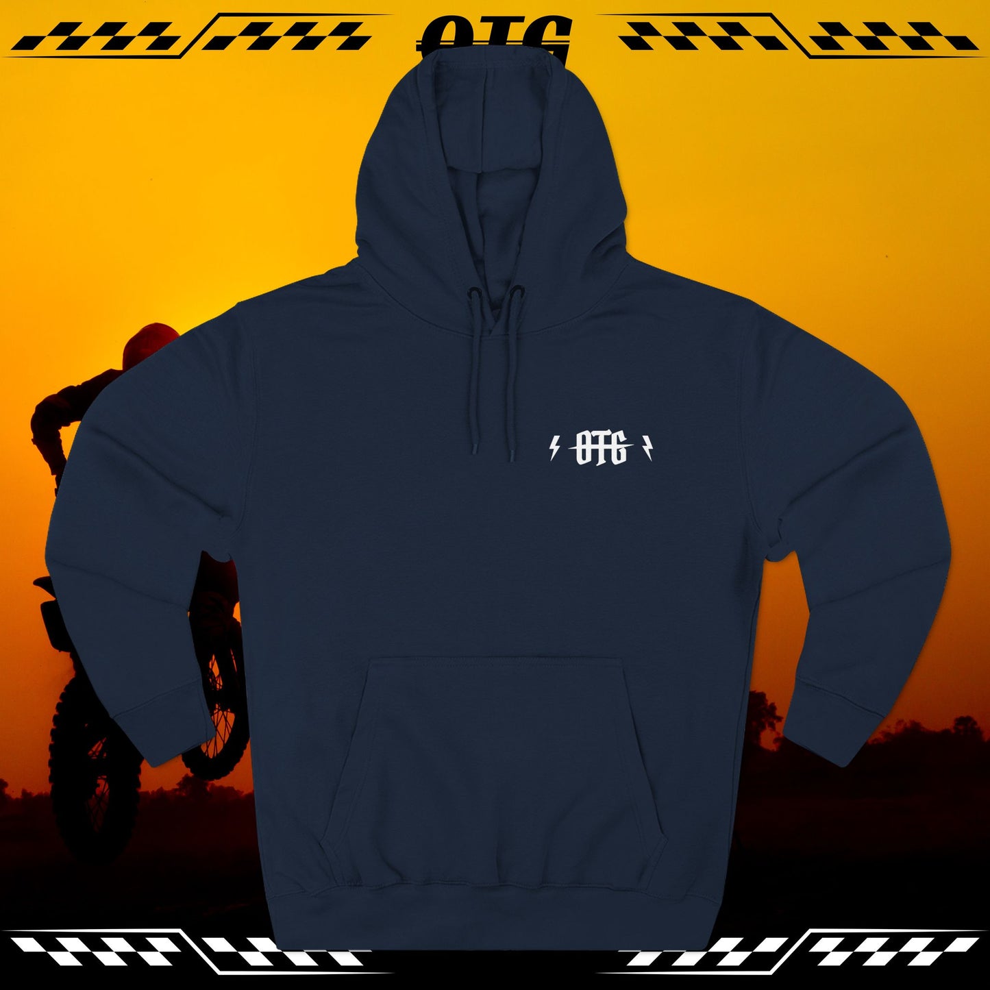 Fleece Hoodie - 'On the Gas' Thunderbolts
