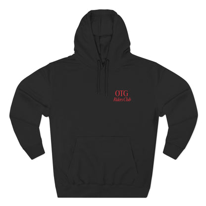 Fleece Hoodie - 'On the Gas' Riders Club Lux