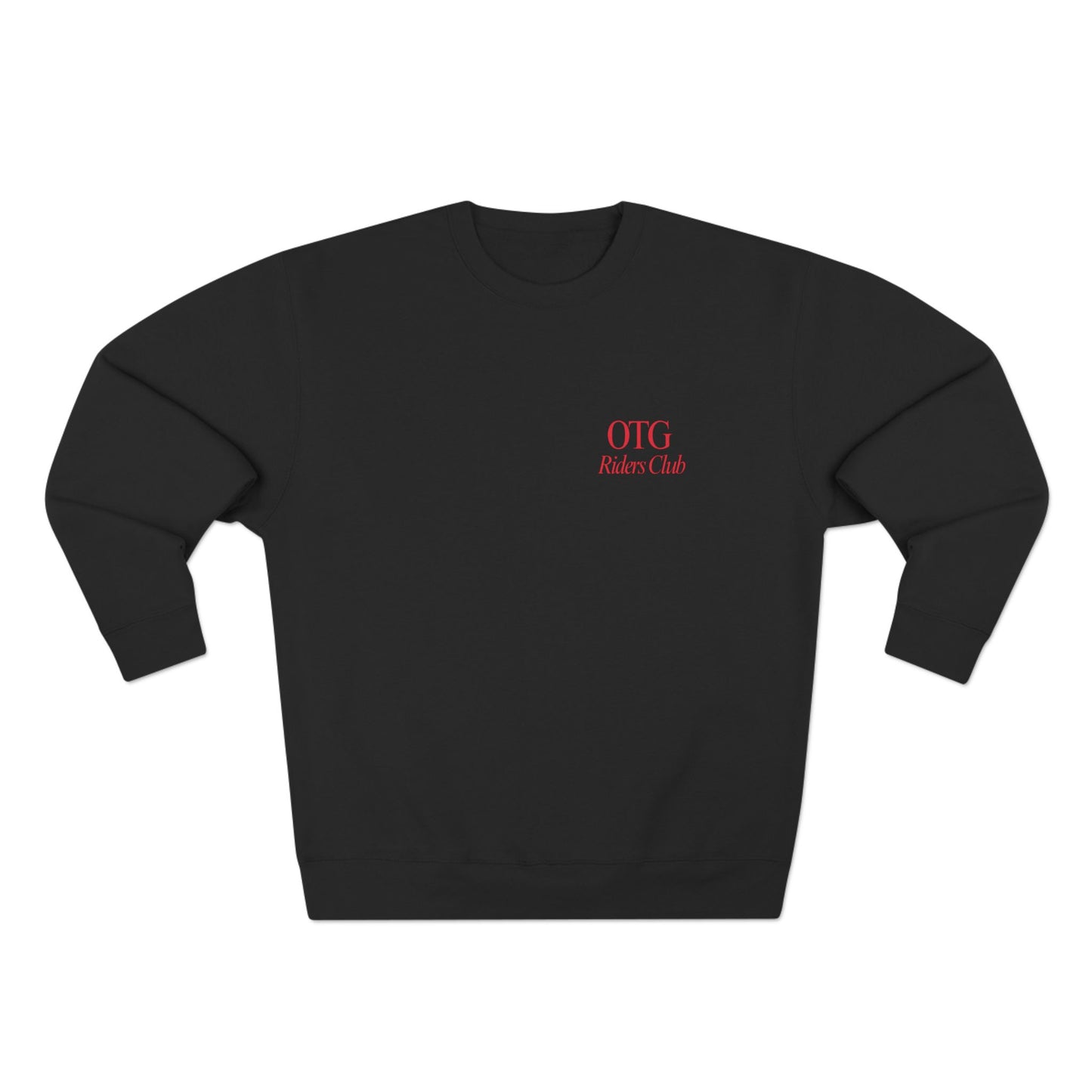 Unisex Crewneck Sweatshirt - 'On the Gas Racing' Riders Club Lux