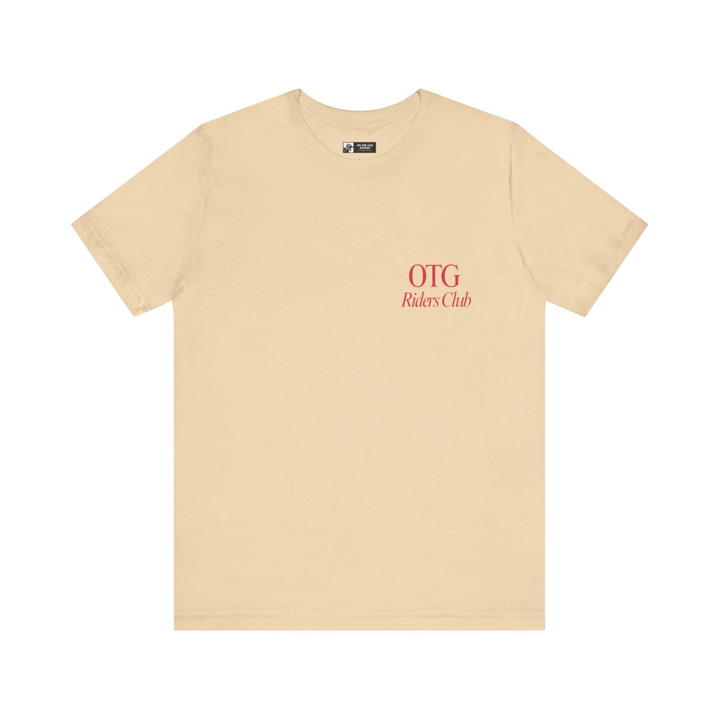 Unisex Tee - 'On the Gas Racing' Riders Club Lux