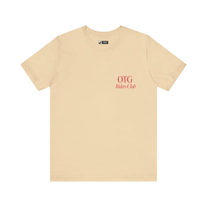 Unisex Tee - 'On the Gas Racing' Riders Club Lux