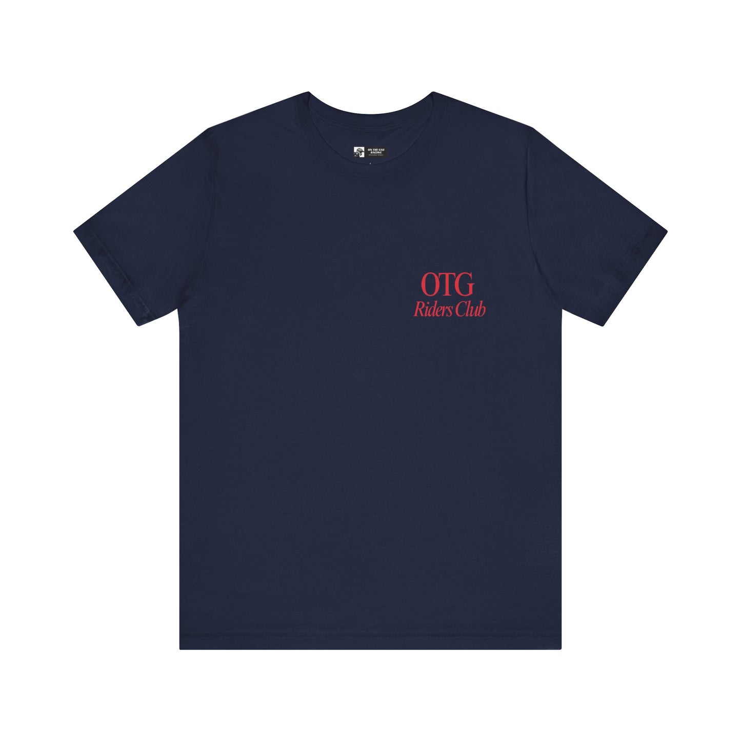 Unisex Tee - 'On the Gas Racing' Riders Club Lux