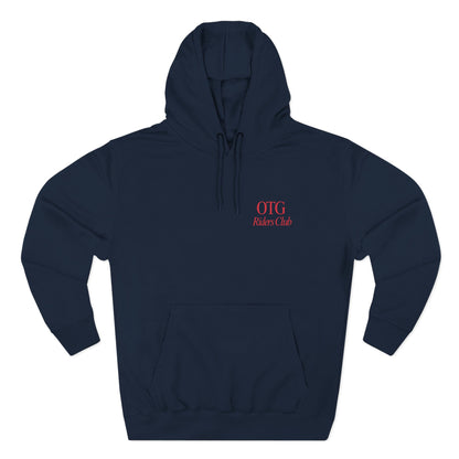Fleece Hoodie - 'On the Gas' Riders Club Lux