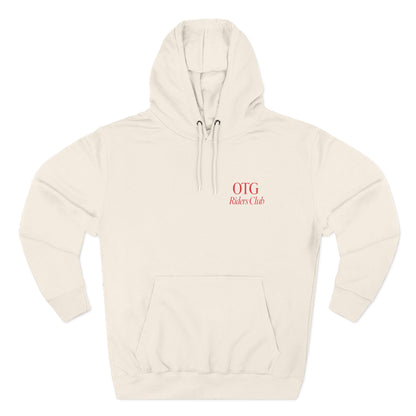 Fleece Hoodie - 'On the Gas' Riders Club Lux