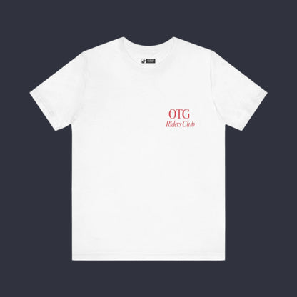 Unisex Tee - 'On the Gas Racing' Riders Club Lux