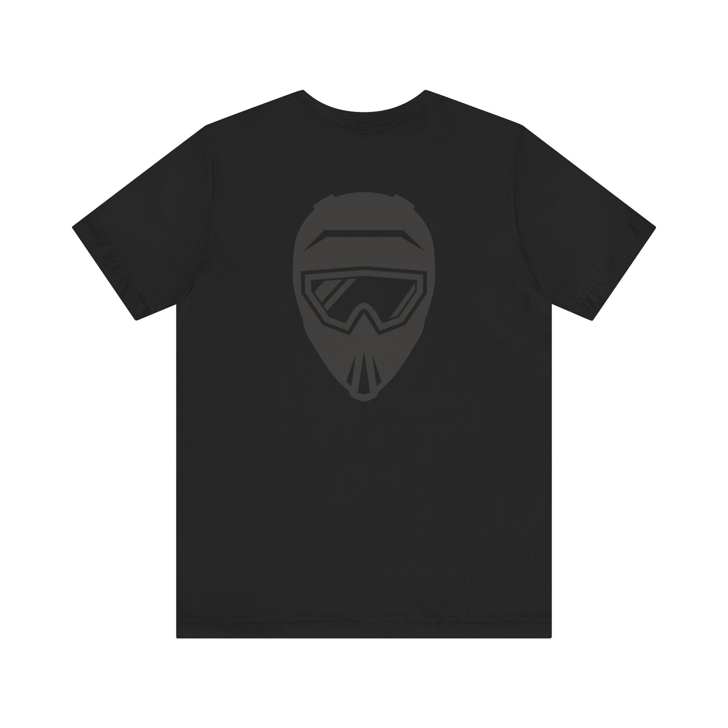Unisex Tee - 'On the Gas Racing' Minimal Helmet