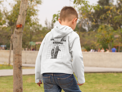 Sudadera con capucha para niños: ropa urbana 'On The Gas Racing'