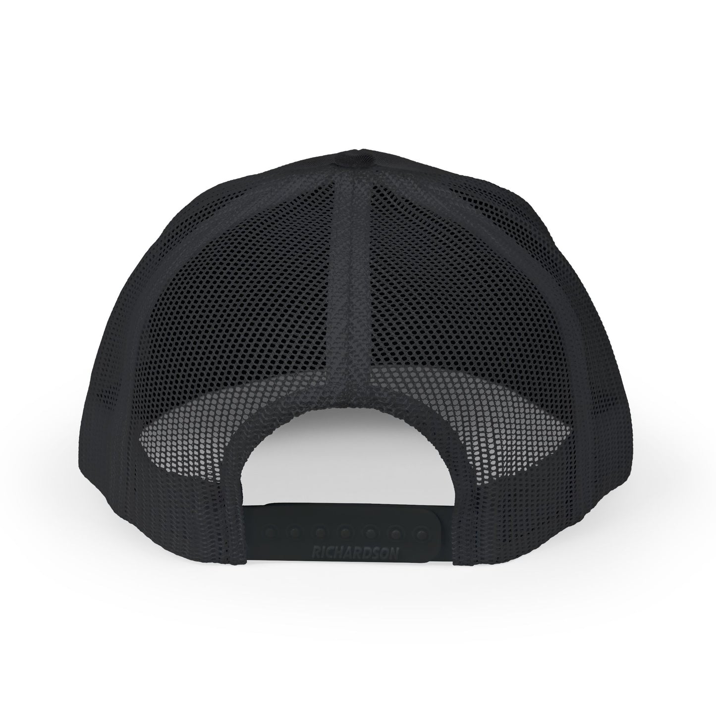 Gorra de camionero bordada con el mensaje 'On the Gas Racing'