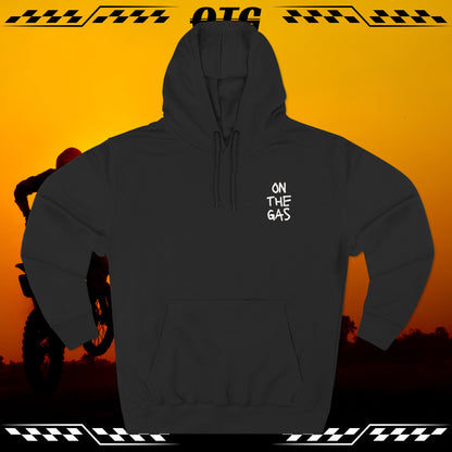Fleece Hoodie - 'On the Gas' WRITTEN ART