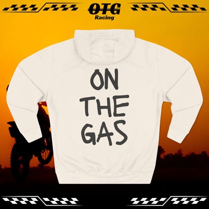 Fleece Hoodie - 'On the Gas' WRITTEN ART