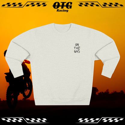 Unisex Crewneck Sweatshirt - 'On the Gas' WRITTEN ART