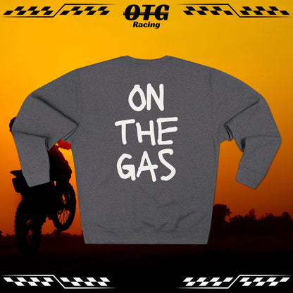 Unisex Crewneck Sweatshirt - 'On the Gas' WRITTEN ART
