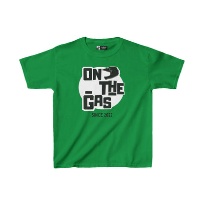 Kids Tee - 'On The Gas' Print