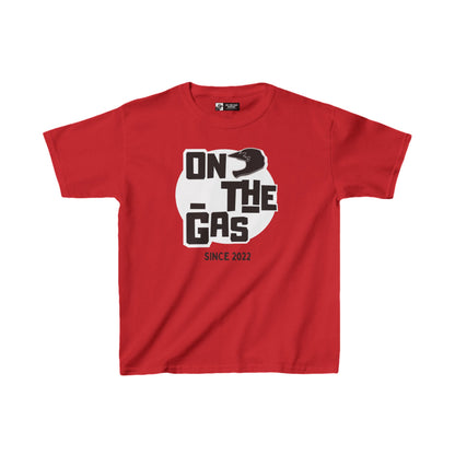 Kids Tee - 'On The Gas' Print