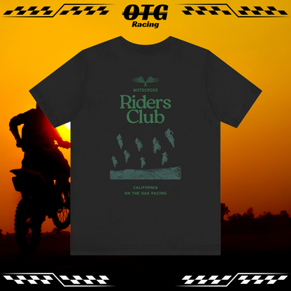 Unisex Tee - 'On the Gas Racing' Motocross Riders Club Graphic