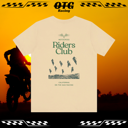 Unisex Tee - 'On the Gas Racing' Motocross Riders Club Graphic