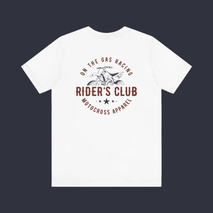 Camiseta unisex del club de pilotos 'On the Gas Racing'