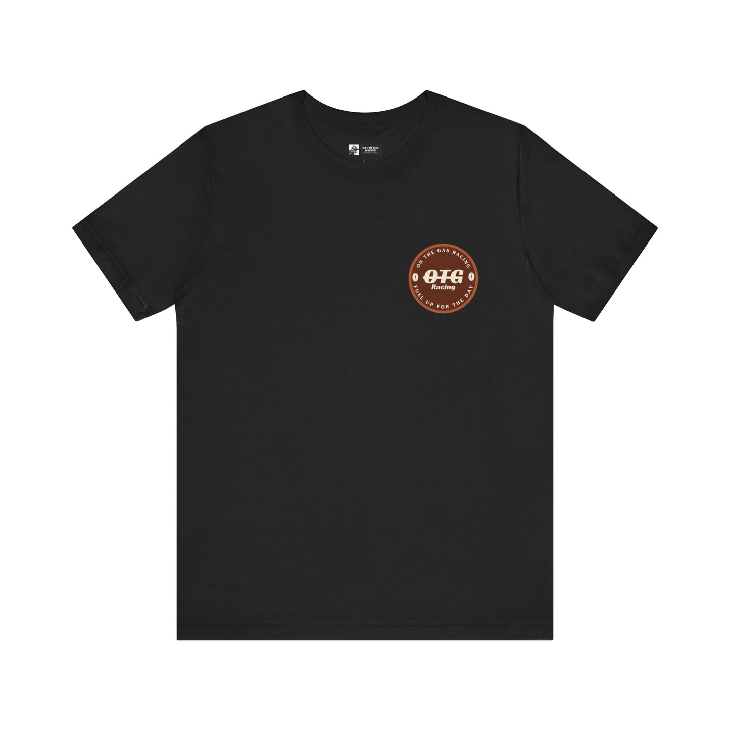 Unisex Tee - 'On the Gas Racing' Roastery Print