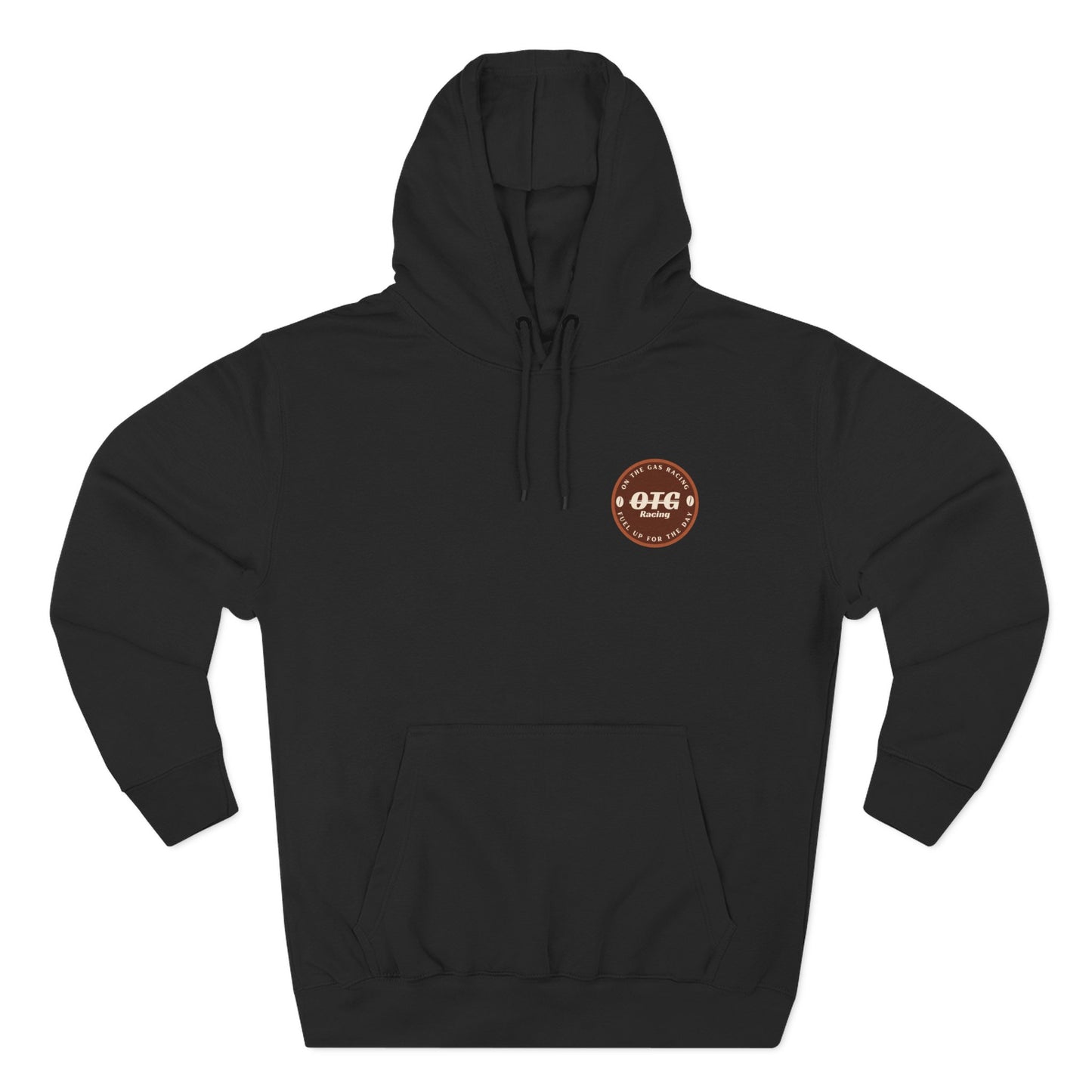 Fleece Hoodie - 'On the Gas' Roastery Print