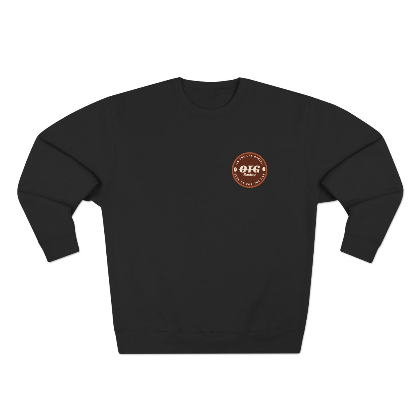 Unisex Crewneck Sweatshirt - 'On the Gas' Roastery Print