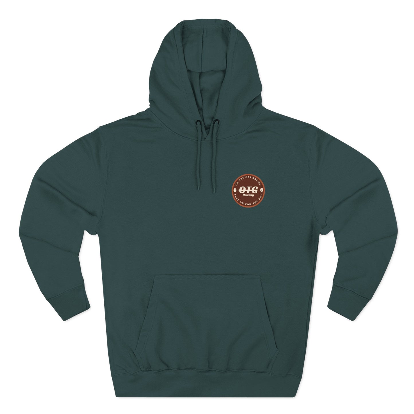 Fleece Hoodie - 'On the Gas' Roastery Print